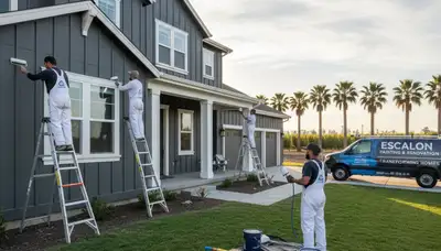 House painting contractors in Modesto, CA providing professional interior and exterior painting services