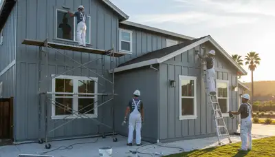 House painting contractors in Modesto, CA providing interior and exterior painting services