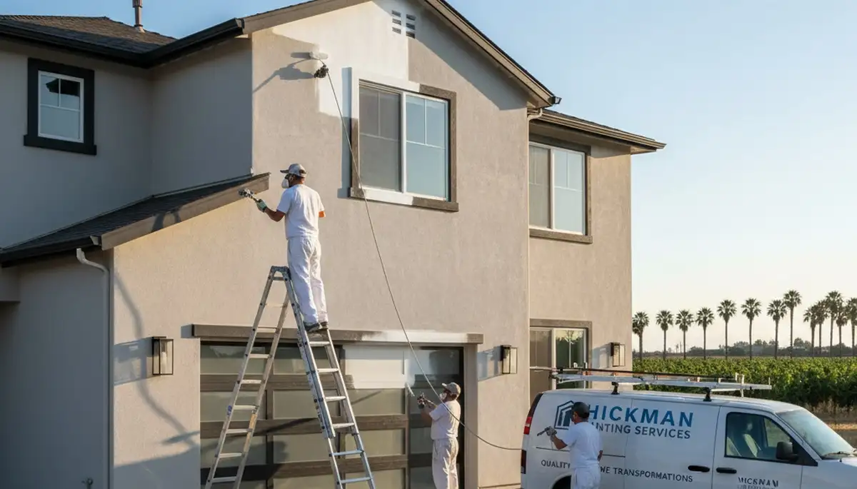 Professional house painting services in Modesto, CA for exterior and interior home projects