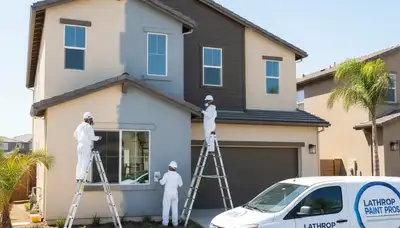 Professional house painting service in Modesto, CA for exterior and interior homes