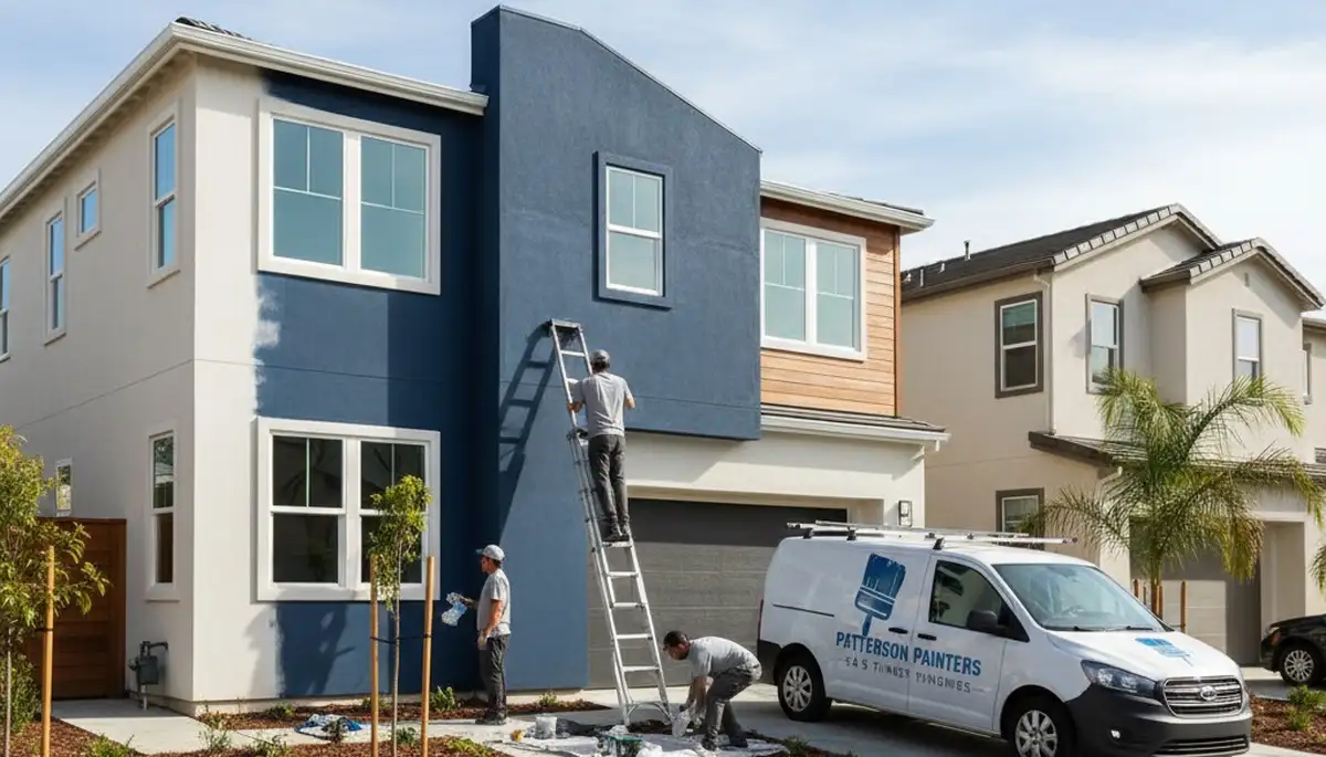 Professional house painting service in Modesto, CA for residential exterior and interior projects