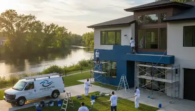 House painters in Modesto, CA providing professional interior and exterior painting services