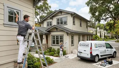 Professional house painting contractors in Modesto CA enhancing home exteriors with fresh paint