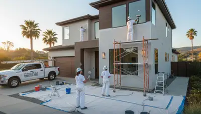 House painting contractor in Modesto, CA providing interior and exterior painting services