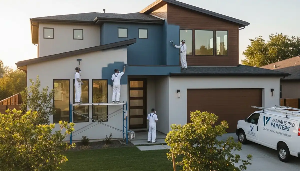 House painting services in Modesto, CA by Painting Contractors Modesto CA for residential exterior projects